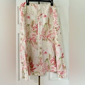 Skirt Emma James summer party/church colorful pastels woman size 18W